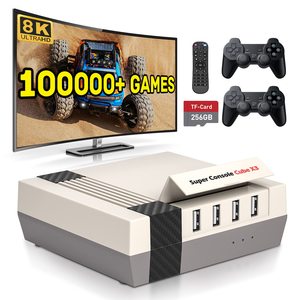 Console de jeu rétro Super CUBE X3 EmuElec 4.5/<span class=keywords><strong>Android</strong></span> 9/CoreE 8K 100000+ jeux utilisés prend en charge le format FC 128 Go de mémoire 256 Go - Product Image 1