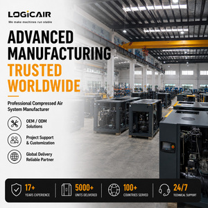 เครื่องจักรอุตสาหกรรมแบบเงียบ LOGICAIR 4 in 1 พร้อมเครื่องอบแห้งในตัว สำหรับเครื่องจักรสิ่งทอ - Product Image 4