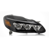 Feux de jour avant avec ensemble de lentilles, double faisceau, clignotants et feux arrière pour Toyota Corolla EX version US 03-08