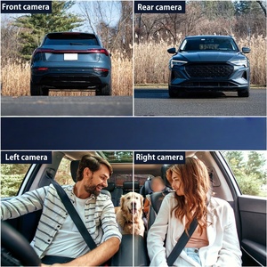 <span class=keywords><strong>Cam</strong></span>éra embarquée X6 à 4 objectifs et enregistreur vidéo 1080P HD Couverture complète avant/arrière/gauche/droite avec image de recul DVR de voiture Garantie 1 an - Product Image 4
