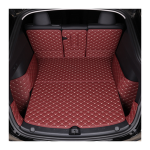 Tapis de <span class=keywords><strong>coffre</strong></span> transversal en cuir antidérapant, sans accumulation de poussière, écologique, de luxe, pour <span class=keywords><strong>Volvo</strong></span> <span class=keywords><strong>XC60</strong></span> 2012 A4 CR-Z - Product Image 3