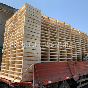 พาเลทไม้บรรจุภัณฑ์ Litao ขนาด 110x110 มม. แบบเข้าได้สี่ทาง สำหรับบรรจุภัณฑ์โลจิสติกส์ - Product Image 1