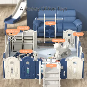 Feelkids Kids <span class=keywords><strong>Baby</strong></span> box produttore con recinzione in plastica per tappetino per eventi Indoor <span class=keywords><strong>Play</strong></span> - Product Image 2