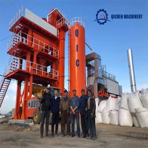 QIC 40-320 t/h Planta de mezcla de asfalto Planta de asfalto estacionaria con alta precisión - Product Image 3