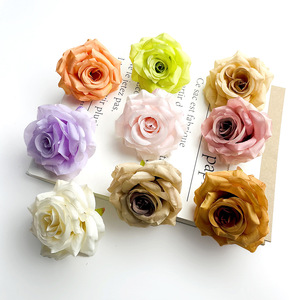 Coiffe de mariée en forme de rose diamantée, diamètre 9 cm, accessoires de photographie de mariage, accessoire pour cheveux, fournitures d'artisanat - Product Image 3
