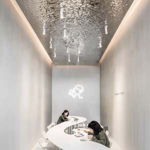 EX360 300 Series Gold Colored Stainless Steel Plate & <b>Sheet</b> with Water Ripple Design for Wall Decoration Cold Rolled - Product Image 1