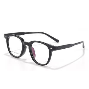 กรอบแว่นตา Ultralight TR90 ทรงวงรีเต็มกรอบ เลนส์เรซิ่นใส รุ่น Unisex 28001 ดีไซน์ Danyang Camellia - Product Image 3