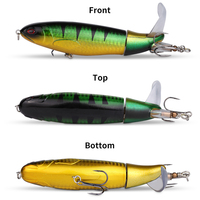Kit de leurres de pêche de qualité supérieure, 10 pièces/ensemble, 13g, 10cm, appâts pour truites et barres avec queue à hélice, hameçons durables, action réaliste pour l'eau douce