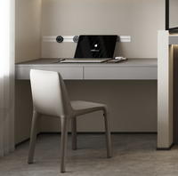 Bureaux en bois sur mesure fabriqués en usine - Design moderne, écologique, durable, multifonctionnel, étagère, gain de place, simple, pour chambre d'étude