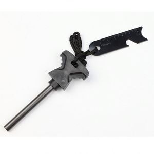 Cross-border Bestseller HK MAXFREE Large Butterfly-shaped Magnesium <b>Fire</b> Striker Survival Firestone Solid Ignition Stick - Product Image 3