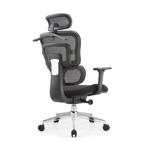 Modern Best Cheap Office Chair Comfortable Ergonomic Gas Lift Boss Chair Mesh Seat Reclining <b>Footrest</b> Office Chair - Product Image 5