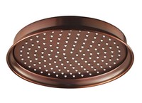 Robinet de douche cascade simple en laiton bronze huilé avec mitigeur de douche pluie à massage doux en céramique pour hôtels et salles de bain domestiques