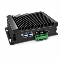 Computadora Industrial Integrada Sin Ventilador YCT, Aleación de Aluminio, 4 USB 3.0, 2 Puertos Serie COM RS232/485 para Automatización, IoT, PC Industrial