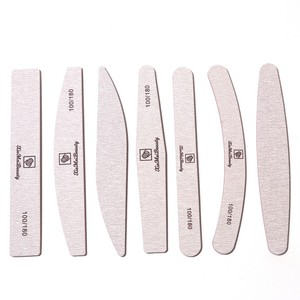 Limas de Uñas Cuadradas de Esmeril de Grano 100/180, Suministro a Granel de Fábrica, <span class=keywords><strong>10</strong></span> Unidades/Paquete, <span class=keywords><strong>Herramientas</strong></span> Profesionales <span class=keywords><strong>para</strong></span> Academias de Uñas - Product Image 4