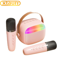 XTAURI Nouveau Mini Haut-Parleur Sans Fil Portable Tout-en-un Système Karaoké Domestique pour Haut-Parleur 5.0 Extérieur Cadeau Transfrontalier 500-1000mAh