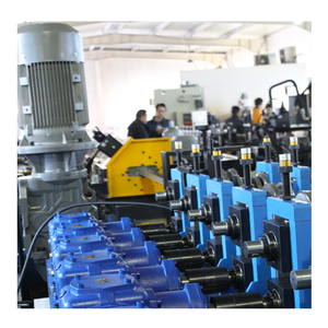 Máquina Perfiladora de Canales de Acero Tipo <span class=keywords><strong>C</strong></span>, Controlada por PLC, Accionada por Motor, Certificación ISO, SHM FC10 - Product Image 2