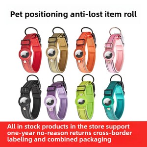Collier de suivi pour chien <span class=keywords><strong>Wanda</strong></span> personnalisé, confortable, style western, laisse réglable, en <span class=keywords><strong>nylon</strong></span> écologique, rubans solides, anti-perte - Product Image 4