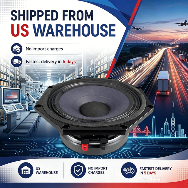 GRANVOZ 8 Inch Octagonal Midrange Woofer Loudspeaker Aluminum Frame 8 Ohms 400W MAX 2 Inch KVC for Car Audio
