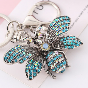 Gantungan Kunci Lebah Kristal Desain Kustom, Gantungan Kunci Ajaib Modis Grosir - Product Image 3