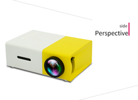 Mini projecteur intelligent portable à succès en 2024 pour la maison et le bureau, HD 1080p, 600 lumens, LED mini en stock, projecteur en gros