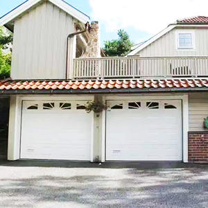 Doğrudan fabrika satış Modern büyük Villa garaj kapısı beşgen Rhomboid küçük pencere dayanıklı plastik kolay vida üreticisi - Product Image 6