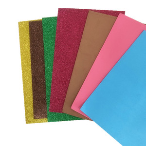 Bao giờ sáng bán buôn đa màu tùy chỉnh Goma kết cấu dính long lanh thủ công mỹ nghệ <span class=keywords><strong>EVA</strong></span> bọt tấm - Product Image 5