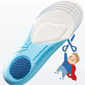 Kids Memory Foam Insoles Breathable Sweat Shock Absorb Shoes Pads Light Weight Deodorization Sport Children insole