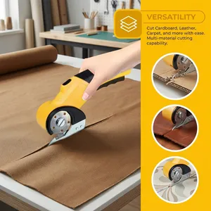 Machine à découper rapide pour tissu et cuir, ciseaux électriques à batterie au lithium, moteur sans balais, <span class=keywords><strong>220V</strong></span>, pour le bricolage transfrontalier - Product Image 4
