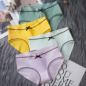 Belles filles mignonnes pas cher mais <span class=keywords><strong>culotte</strong></span> de sous-vêtements en coton avec nœud - Product Image 2