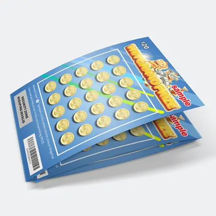 National Custom Lotto Ticket  Lottery Tickets Printing In China