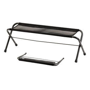Foldable <b>Portable</b> Mesh <b>Folding</b> Seating Camping Bench Double Camping <b>Stool</b> Chair for Outdoor - Product Image 1