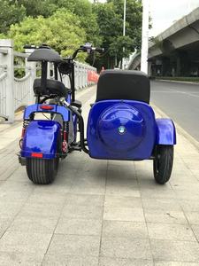 Motocyclette électrique à side-car, tricycle électrique à 3 roues avec side-car cargo pour <span class=keywords><strong>Vespa</strong></span> - Product Image 4