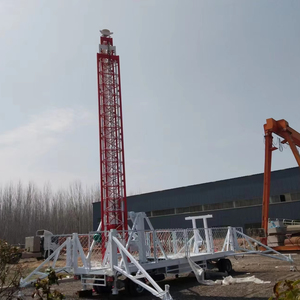 Tangan mengangkat mudah ditarik teleskopik Mobile komunikasi menara cahaya telekomunikasi bendera kamera tiang antena tiang - Product Image 1