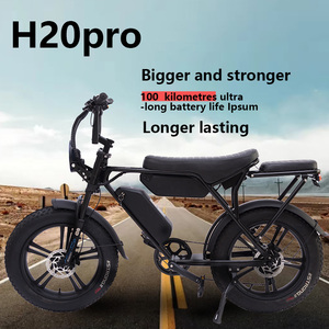 Vélo de montagne électrique sans balais à moteur de moyeu arrière à double batterie-Longue distance tout-terrain City Commuter avec pneus larges et 7 vitesses - Product Image 6