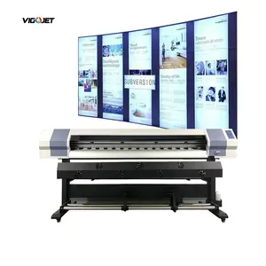 VIGOJET Flex banner coche pegatina XP600 cabezal de impresión 1,6 M 1,8 m impresora eco solvente