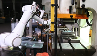 Robot collaboratif compact ELITE CS68 à 6 axes, charge utile de 8 kg, portée de 820 mm, pour les cellules d'assemblage