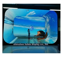 Pantalla LED Inmersiva 5D para Cine en Interiores, P1.25 P1.56, Pantalla LED para Cubierta de Domo de Planetario, Pantalla LED de 360 Grados para Teatro