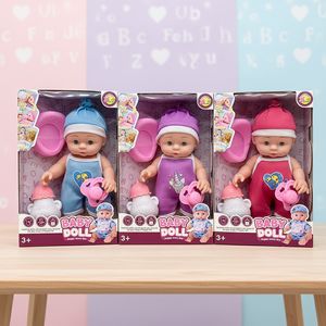Compact 27cm Travel Size Baby <b>Doll</b> in Window Box as Early Childhood Education Supply - Product Image 1