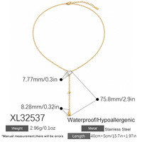 Ensemble de colliers SUMMLY tendance et minimaliste en forme de cœur creux avec zircon, plaqué or 18 carats, en acier inoxydable, pour femme, cadeau de fête