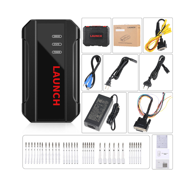 Standalone ECU Data Reading/Writing Supports Checksum Correction IMMO Off Launch X-431 ECU &TCU Programmer Work for X-prog3