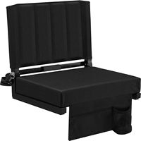 Coussins de sièges de stade Chaises portables pliantes en tissu Oxford pour la plage de camping en plein air