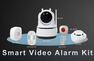 Newest Indoor Outdoor 2CH 4CH 3MP Mini NVR Wireless Wifi Tuya Solar Security Camera Kit System With Night Vision Two Way Audio - Product Image 4