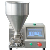 Mesin Pengisi Kue Otomatis Profesional Hanzun Small Baru, Layar Sentuh 220v, Kapasitas 500pcs/jam untuk Pembuatan Dessert