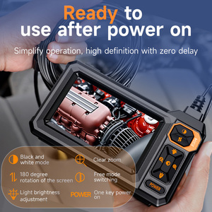 Mini Cámara Endoscópica HD 1080P con Luz, Pantalla LCD de 4.3 Pulgadas, Boroscopio, Grabador de Video de Inspección, Resistente al Agua IP67 para Automóviles y Alcantarillado - Product Image 3
