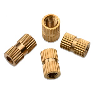 Nhà máy sản xuất tốt chèn hạt cho ép phun Brass chèn <span class=keywords><strong>Nut</strong></span> cho nhựa nhà máy tùy chỉnh bán buôn Knurled Hạt Ốc vít - Product Image 3
