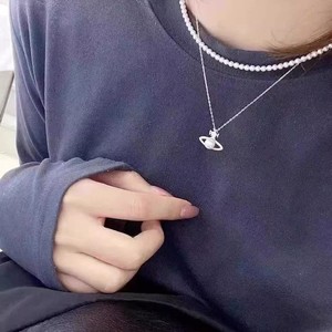 31291DIY Accesorios de Perlas, Colgante de Plata S925 con Soporte Vacío para Perlas Redondas de 6-7mm, Componentes y Fornituras para Joyería - Product Image 4