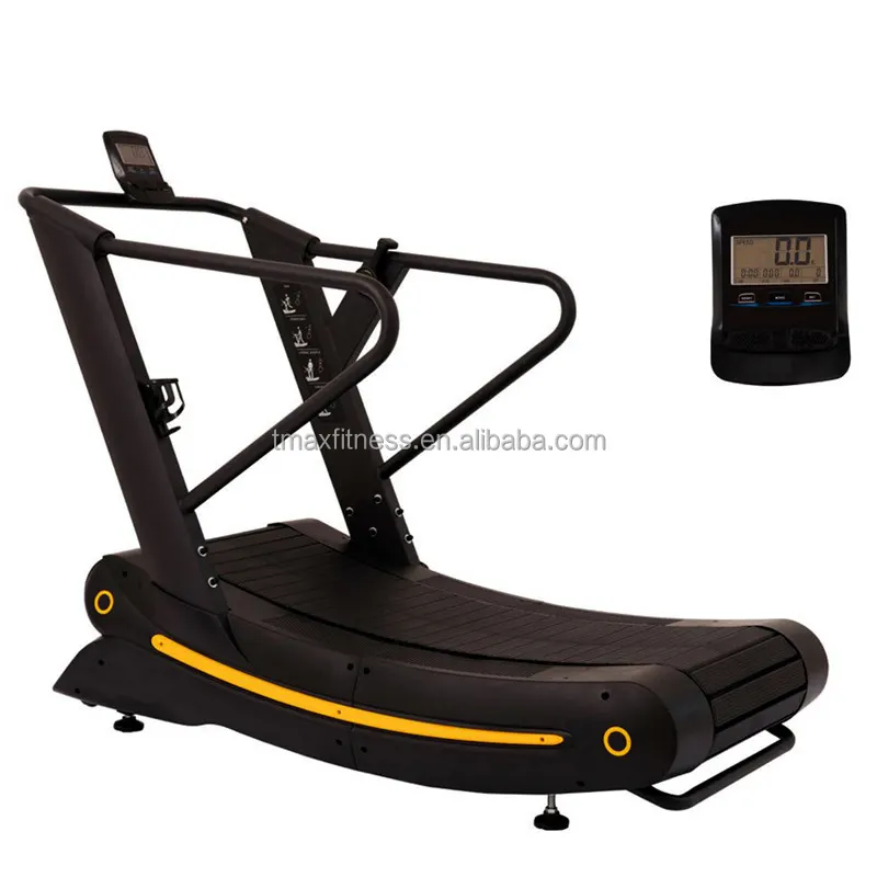 TX152 Treadmill Lengkung Rumah Buatan Sendiri Manual Melengkung Komersial Dalam Ruangan Gym Fitness & Body Building Mesin Treadmill