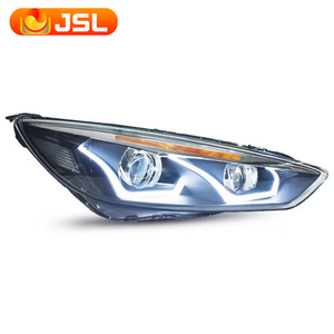 Gruppo Faro Adatto per <span class=keywords><strong>Ford</strong></span> <span class=keywords><strong>Focus</strong></span> <span class=keywords><strong>2015</strong></span> 2016 2017 con Cavo Adattatore LED, Indicatore di Direzione, Luce di Marcia Diurna, Lente e Faro a LED - Product Image 2