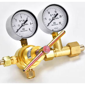 Regulador de gas oxígeno de material de latón Válvula reductora de presión de nitrógeno para empuñar y cortar - Product Image 1