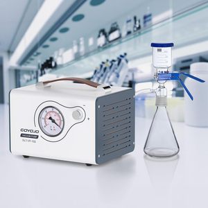 Oilless <b>Vacuum</b> <b>Pump</b> 15L Min Dual Adjustable Flow Portable Quiet Diaphragm <b>Pump</b> for Lab Filtration and Epoxy Mold Oilless <b>Vacuum</b> - Product Image 5